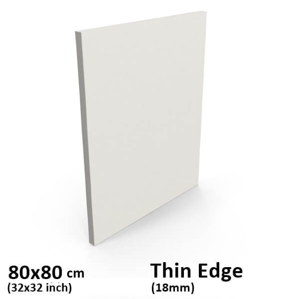 80x100cm thin edge canvas