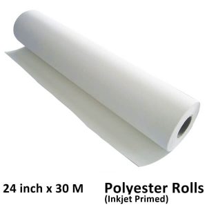 24 inch x 30 meter M Meters Polyester Inkjet canvas rolls wholesale canvas